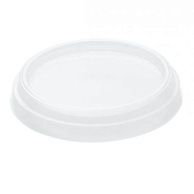 Крышка для молочного контейнера круглая ПП D=78мм Выс:13мм цвет прозр. УЮ (х3465)